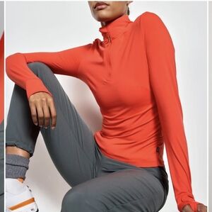 MPG - Sport Forge Recycled Nylon Half-Zip Fitted Long Sleeve Top